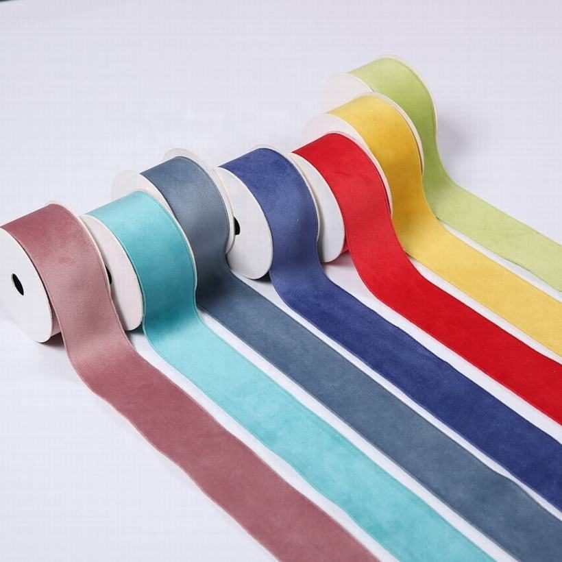 cut edge velvet ribbon