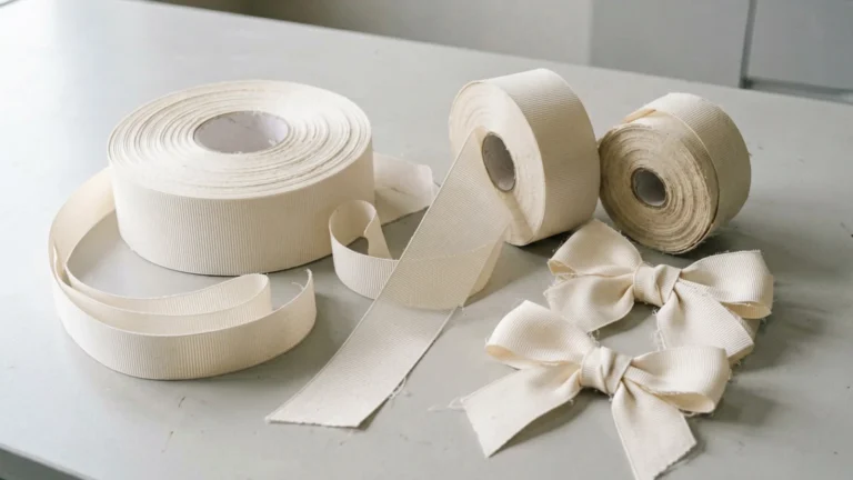 Grosgrain Ribbon For Packaging: Packaging applications and limits