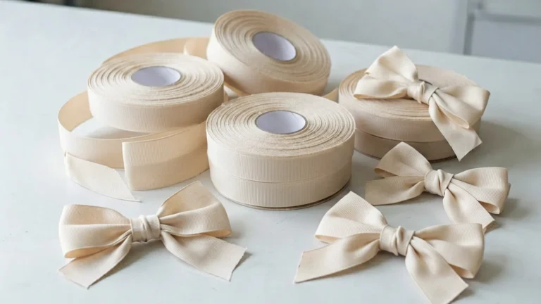 Grosgrain Ribbon Width Guide: Width choice for packaging and bows