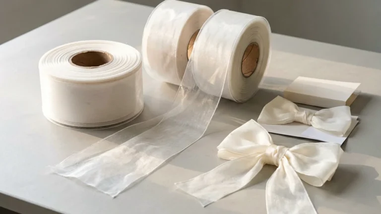 Sheer Ribbon Wholesale: Alternative wording for organza buyers