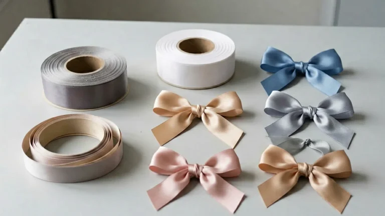 Wine Bottle Ribbon: Wine and festive packaging